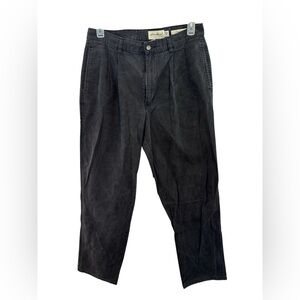 Eddie Bauer Men's Black Pants size 35- Classic Casual Straight leg